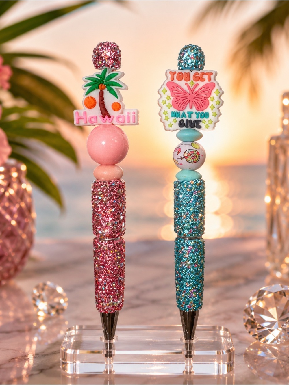 Handmade Bedazzled Pen (Pick One) - Picture 2 of 6